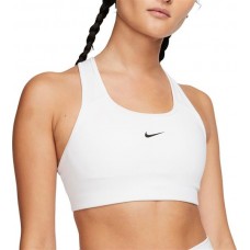 Nike Women's Pro Swoosh Medium-Support Padded Sports White Bra Nike Women's Pro Swoosh Medium-Support Padded Sports White Bra