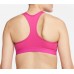 Nike Women's Pro Swoosh Medium-Support Sports Active Pink Bra
