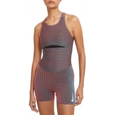 Nike Women's Race Bright Crimson Unitard