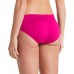 Nike Women's Solid Full Brief Swimsuit Fireberry Bottoms