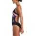 Nike Women's Space Highway Cut-Out One Piece Court Purple Swimsuit Nike Women's Space Highway Cut-Out One Piece Court Purple Swimsuit
