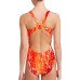 Nike Women's Splash Fast Back One Piece Team Orange Swimsuit