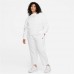 Nike Women's Sportswear Collection Essentials Curve Fleece White Pants Nike Women's Sportswear Collection Essentials Curve Fleece White Pants