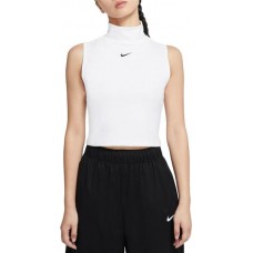 Nike Women's Sportswear Collection Essentials Mock Tank White Top