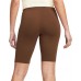 Nike Women's Sportswear Essential Bike Cacao  Wow Shorts Nike Women's Sportswear Essential Bike Cacao  Wow Shorts