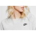 Nike Women's Sportswear Essential Fleece Crewneck Birch Heather Sweatshirt