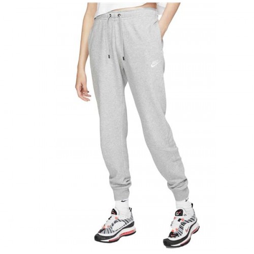Nike Women's Sportswear Essential Fleece Jogger Dark Grey Heather Pants Nike Women's Sportswear Essential Fleece Jogger Dark Grey Heather Pants