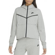 Nike Women's Sportswear Tech Fleece Windrunner Full-Zip Dk Grey Heather Hoodie