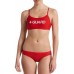 Nike Women's Swim Guard Racerback Bikini University Red Top Nike Women's Swim Guard Racerback Bikini University Red Top