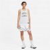 Nike Women's Swoosh Fly Basketball White Shorts Nike Women's Swoosh Fly Basketball White Shorts
