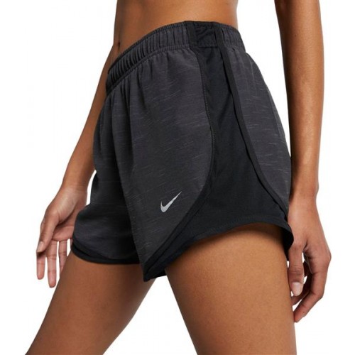 Nike Women's Tempo Dry Core 3'' Running Black Heather/Grey Shorts Nike Women's Tempo Dry Core 3'' Running Black Heather/Grey Shorts