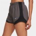 Nike Women's Tempo Dry Core 3'' Running Black Heather/Wolf Grey Shorts Nike Women's Tempo Dry Core 3'' Running Black Heather/Wolf Grey Shorts