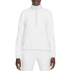 Nike Women's Therma Fit Victory Golf 1/2 White/Photon Dust Zip