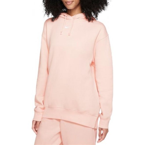Nike Women's Trend Essential Fleece Pale Coral Hoodie Nike Women's Trend Essential Fleece Pale Coral Hoodie