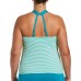 Nike Women's V-Neck Tankini Aquamarine Top