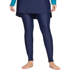 Nike Women's Victory Full Coverage Slim Swim Midnight Navy Leggings