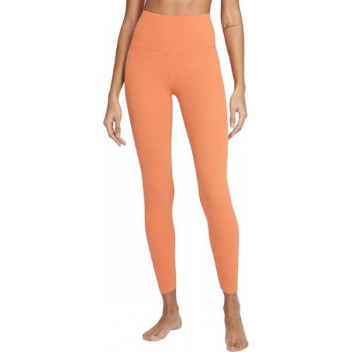 Nike Women's Yoga Luxe High Rise 7/8 Healing Orange Tights Nike Women's Yoga Luxe High Rise 7/8 Healing Orange Tights