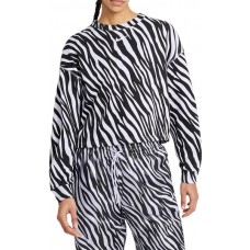 Nike Women's Zebra Fleece Purple Chalk Sweatshirt
