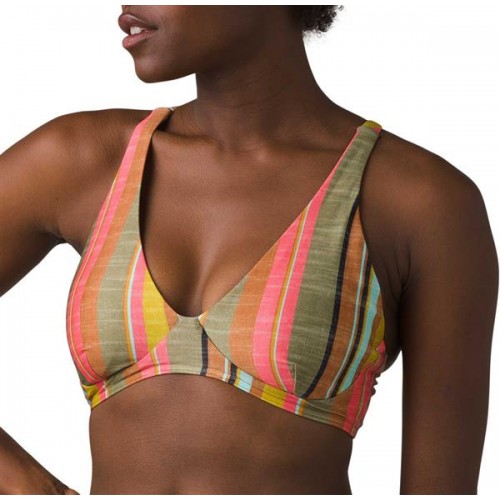 prAna Women's Bianca Bralette Bikini Cactus Top prAna Women's Bianca Bralette Bikini Cactus Top