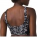 prAna Women's Christie Bikini Black Print Top