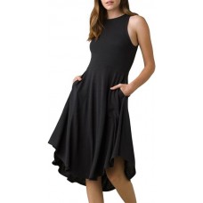 prAna Women's Cozy Up Bayjour Black Dress