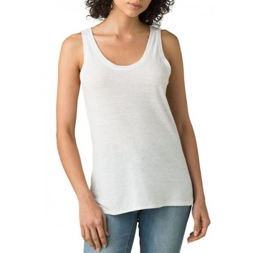prAna Women's Cozy Up Tank White Top prAna Women's Cozy Up Tank White Top