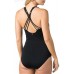 prAna Women's Kayana D-Cup One Black Solid Piece prAna Women's Kayana D-Cup One Black Solid Piece