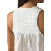 prAna Women's Nieves Tank Soft White Top prAna Women's Nieves Tank Soft White Top