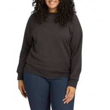 prAna Women's Plus Size Cozy Up Charcoal Heather Sweatshirt prAna Women's Plus Size Cozy Up Charcoal Heather Sweatshirt