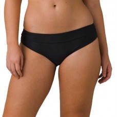 prAna Women's Ramba Bikini Black Solid Bottoms