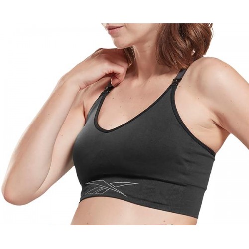 Reebok Women's Maternity Black Bra Reebok Women's Maternity Black Bra