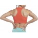 Reebok Women's Running Essentials High-Impact Sports Semi Orange Flare Bra