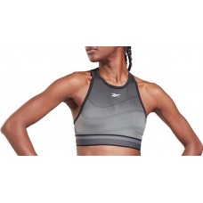 Reebok Women's United by Fitness Seamless Crop Black/Cdgry6 Top Reebok Women's United by Fitness Seamless Crop Black/Cdgry6 Top