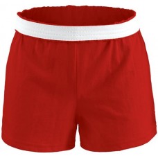 Soffe Girls' Cheer Red Shorts
