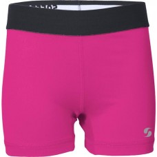 Soffe Girls' Dri Compression Fuchsia Purple Shorts