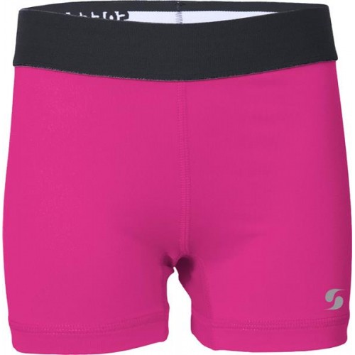 Soffe Girls' Dri Compression Fuchsia Purple Shorts Soffe Girls' Dri Compression Fuchsia Purple Shorts