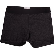 Soffe Girls' Dri Team Black Heather Shorts