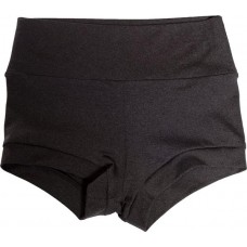 Soffe Girls' High Rise Slay Shorty Black Shorts