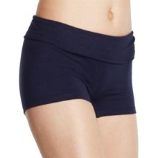 Soffe Girls' Rolldown Active Navy Shorts