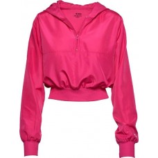 Soffe Girls' Squad 1/4 Zip Pixie Pink Hoodie