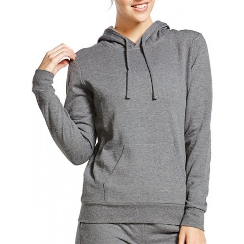 Soffe Juniors' Core Fleece Heathered Grey Hoodie Soffe Juniors' Core Fleece Heathered Grey Hoodie