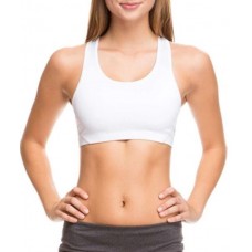 Soffe Juniors' Mid Impact Sports White Bra