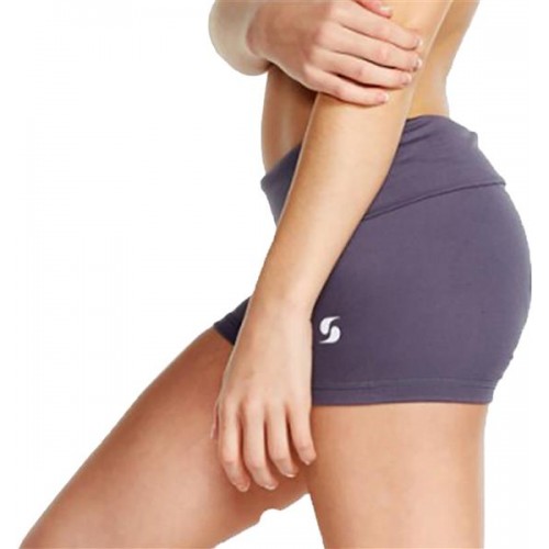 Soffe Juniors Rolldown Active Gunmetal Shorts Soffe Juniors Rolldown Active Gunmetal Shorts