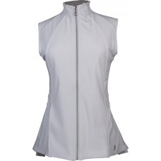 Sofibella Women's Pleated White Vest Sofibella Women's Pleated White Vest