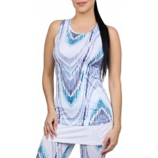 Sofibella Women's UV Feather Tank Echo Top Sofibella Women's UV Feather Tank Echo Top