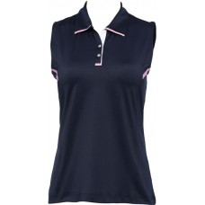 Sport Haley Women's Laurie Sleeveless Golf Midnight Polo Sport Haley Women's Laurie Sleeveless Golf Midnight Polo