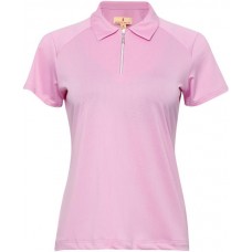 Sport Haley Women's Lulu 1/4 Zip Sleeveless Golf Orchid Polo